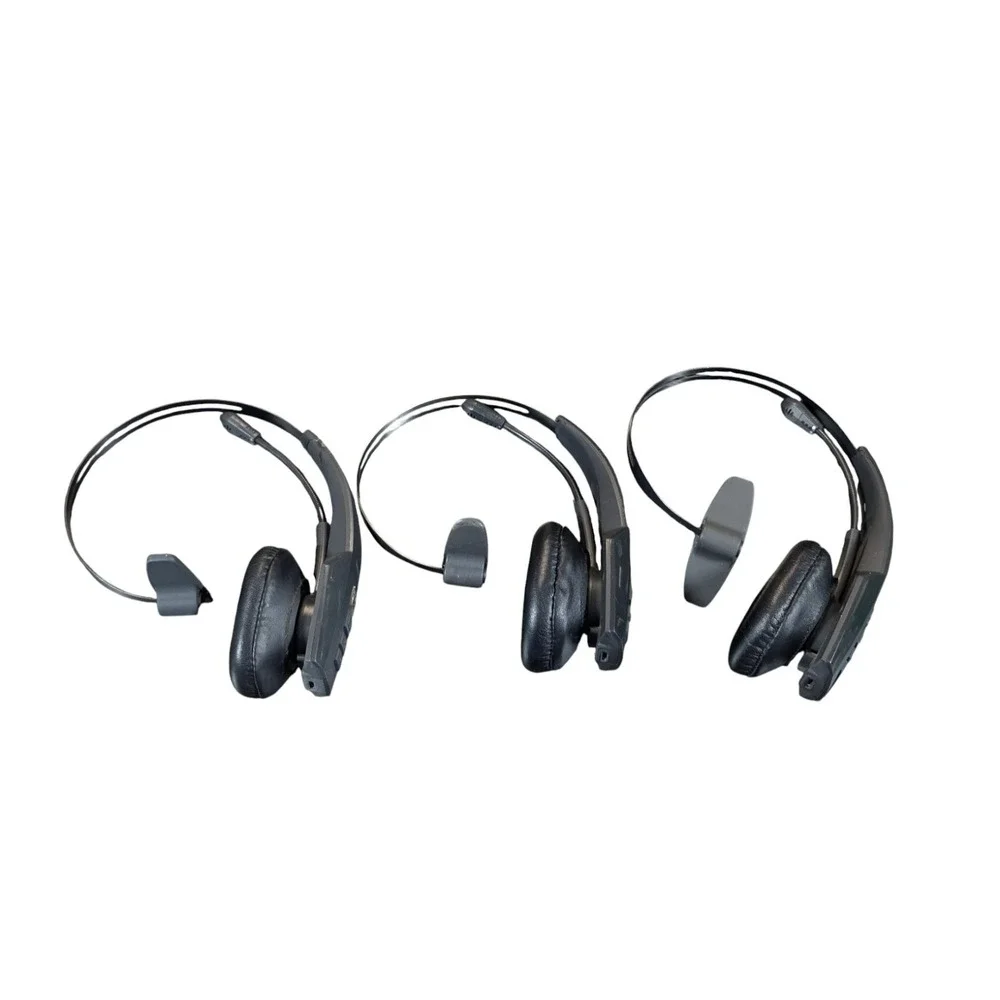 Q4P ( Lot Of 3 ) BlueParrott B350-XT Noise Cancelling Wireless BT Headset PARTS!